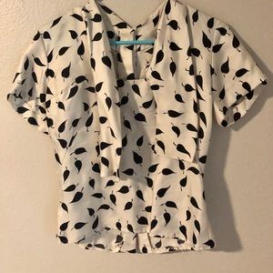 1950s Bonwit Teller Leaf Top AUTHENTIC VINTAGE